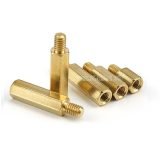GooBetter M3 Brass Hex Standoff Pillars – Male-Female, 4-60mm, For PCB Mounting